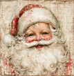 Old Fashioned Santa Decoupage Paper - Flippin Furniture