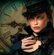 Gothic Steampunk Woman Decoupage Tissue - Deborah Bucher Designs