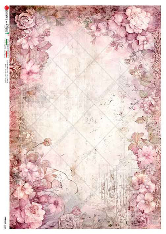 Pattern 0096 Rice Paper- Decoupage Queen
