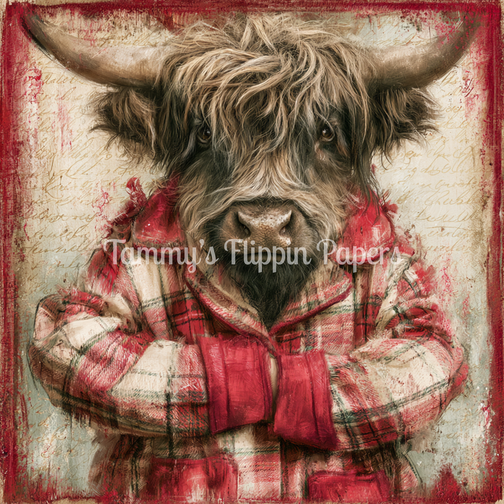 Plaid Moood Tissue Paper - Flippin Furniture