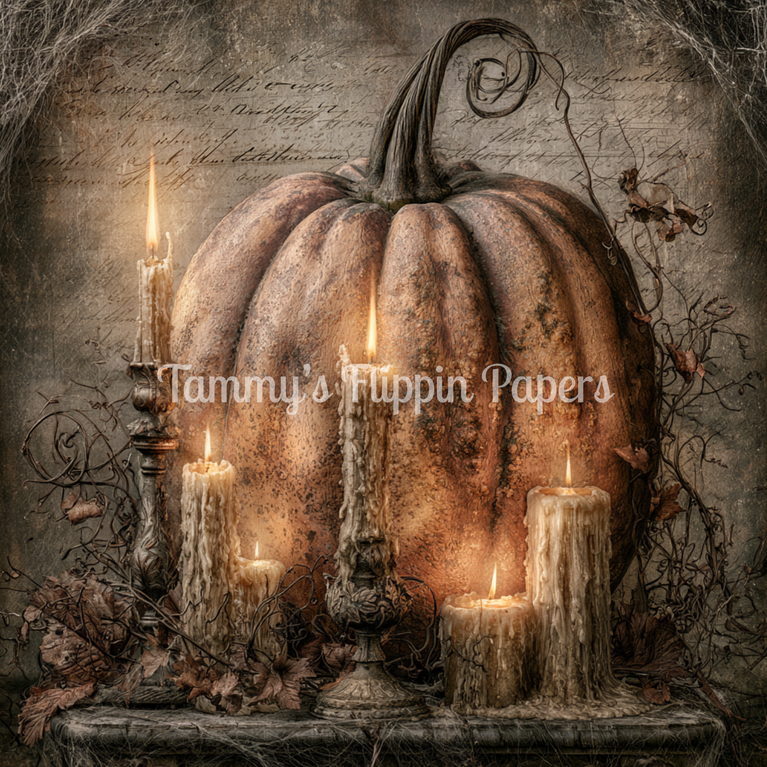 Pumpkin Vigil Tissue Paper - Flippin Furniture
