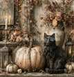 Pumpkin & Paws Tissue Paper - Flippin Furniture