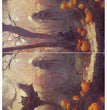 Spooky Scarecrow & Bat (2129) Rice Paper- ITD Collection