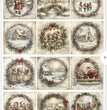 Wreaths & Wishes (R2666) Rice Paper -  ITD Collection
