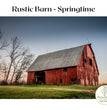 Rustic Barn Springtime (24"x36") Decoupage Paper - Painting Lady Designs