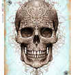 Skull 0046 Rice Paper - Paper Designs
