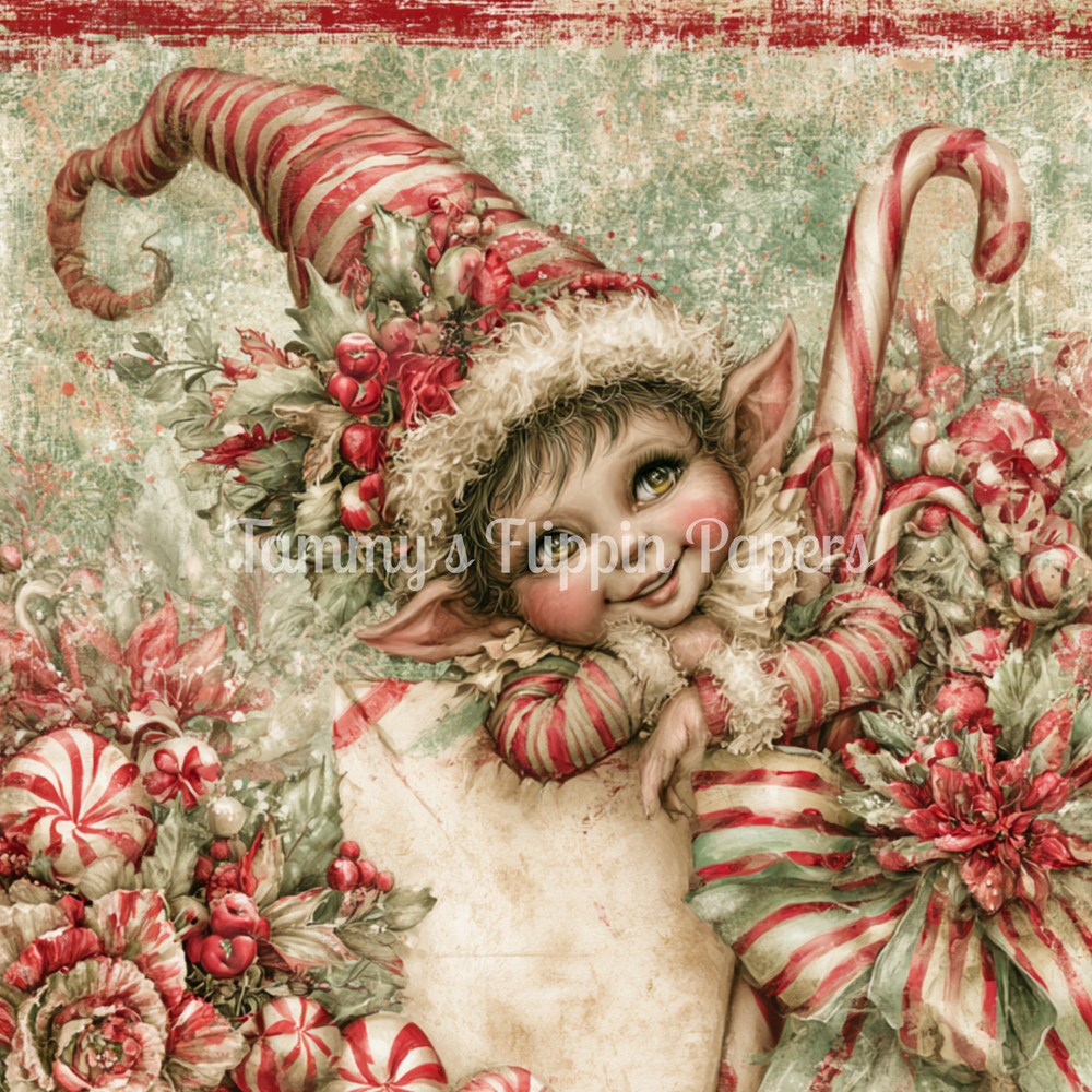 Santa's Helper Tissue Paper - Flippin Furniture