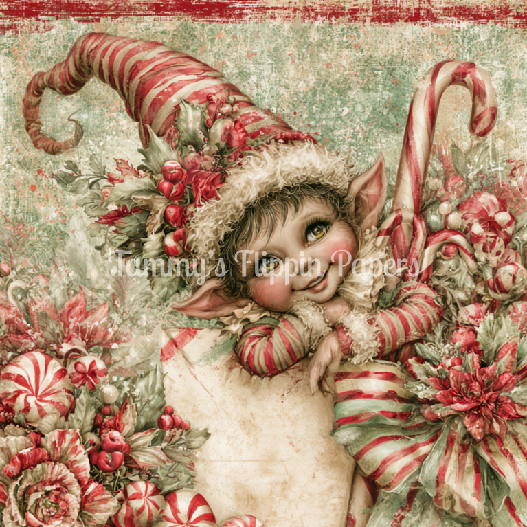 Santa's Helper Tissue Paper - Flippin Furniture