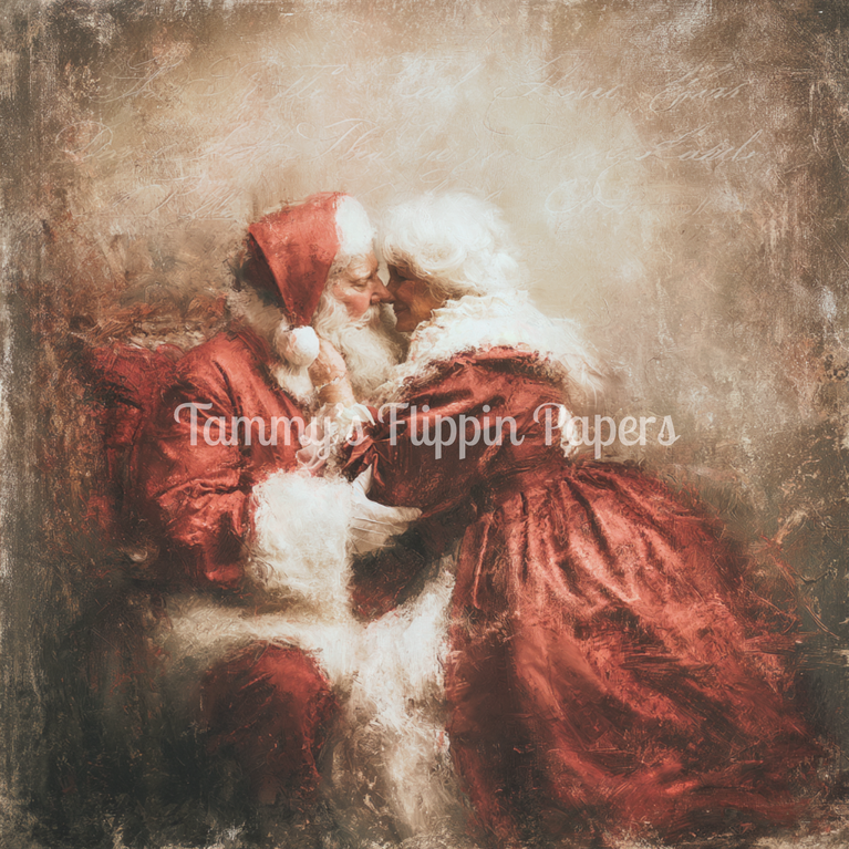 Santa's Sweetheart Tissue Paper - Flippin Furniture