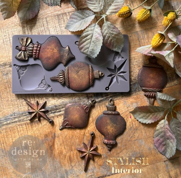 Winter Luxe Blanks Decor Mould - ReDesign with Prima