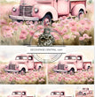 Pink Truck Mini Rice Paper (DC228)- Decoupage Central
