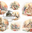 Christmas Whimsy Rice Paper (DC229) - Decoupage Central