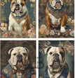 Classy Bulldogs (#ID30) Rice Paper - Milky Valley