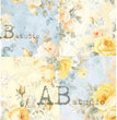 Yellow Rose Quad (#ID308) Rice Paper - Milky Valley