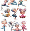 Namaste Granny (#56) Rice Paper- Carte Italiano