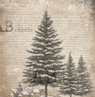 Rustic Christmas (#2484) Rice Paper- AB Studios