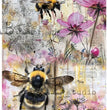 Bee Collage (#288) Rice Paper - Carte Italiano