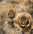 Sepia Rose Story Tissue Paper - Flippin Furniture