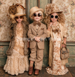 Sepia Socialites Decoupage Paper - Flippin Furniture