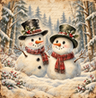 Snow Much Together Decoupage Paper - Flippin Furniture