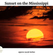 Sunset on the Mississippi Decoupage Paper - Painting Lady Designs