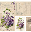 Romantic Flower Basket Rice Paper (TCR 87) - Calambour