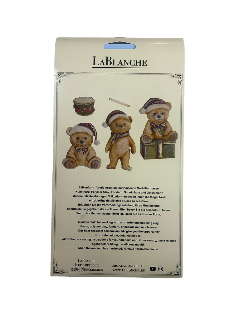 Teddy Bears Silicone Mould, Ltd Edition - LaBlanche