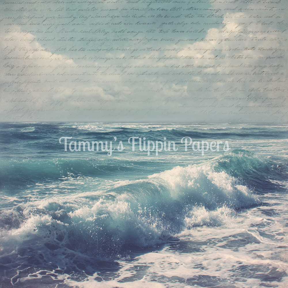 The Tide is High Tissue Paper - Flippin Furniture