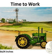 Time to Work (John Deere) Decoupage Paper - Painting Lady Designs