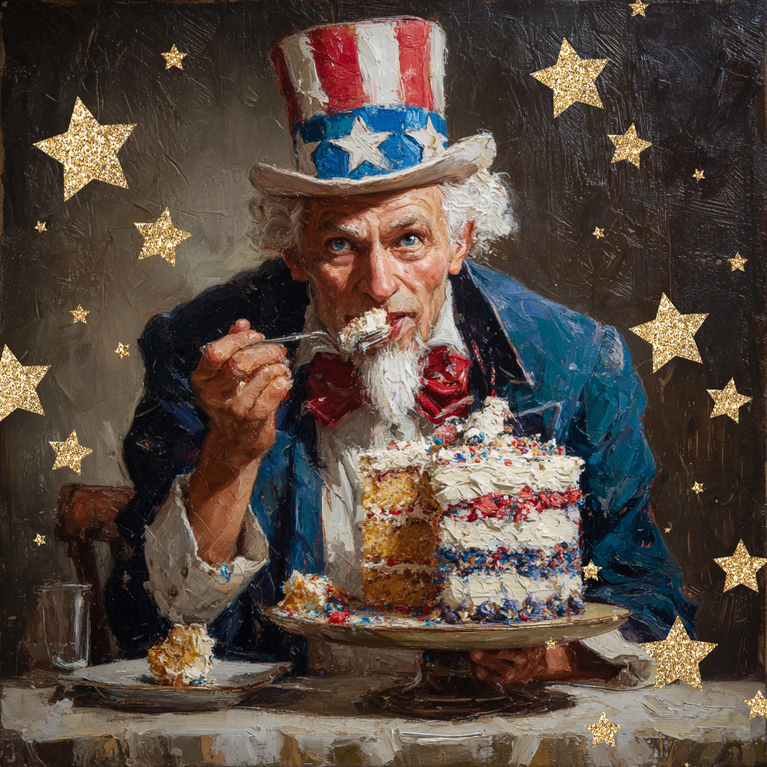 Uncle Sam Celebration Tissue Paper - Flippin Furniture