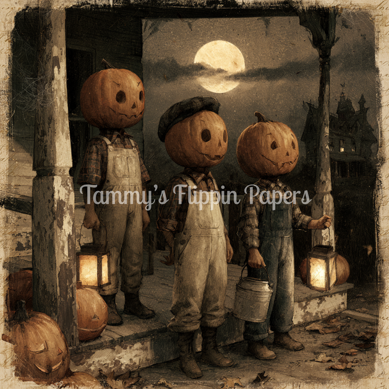Trick or Treat Trio Tissue Paper - Flippin Furniture