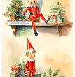 Christmas Elf Duo Rice Paper (DC172) - Decoupage Central