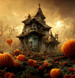 Haunted House 2 - Decoupage Paper - MINT/GGS