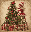 Making Spirits Bright Decoupage Paper - Flippin Furniture