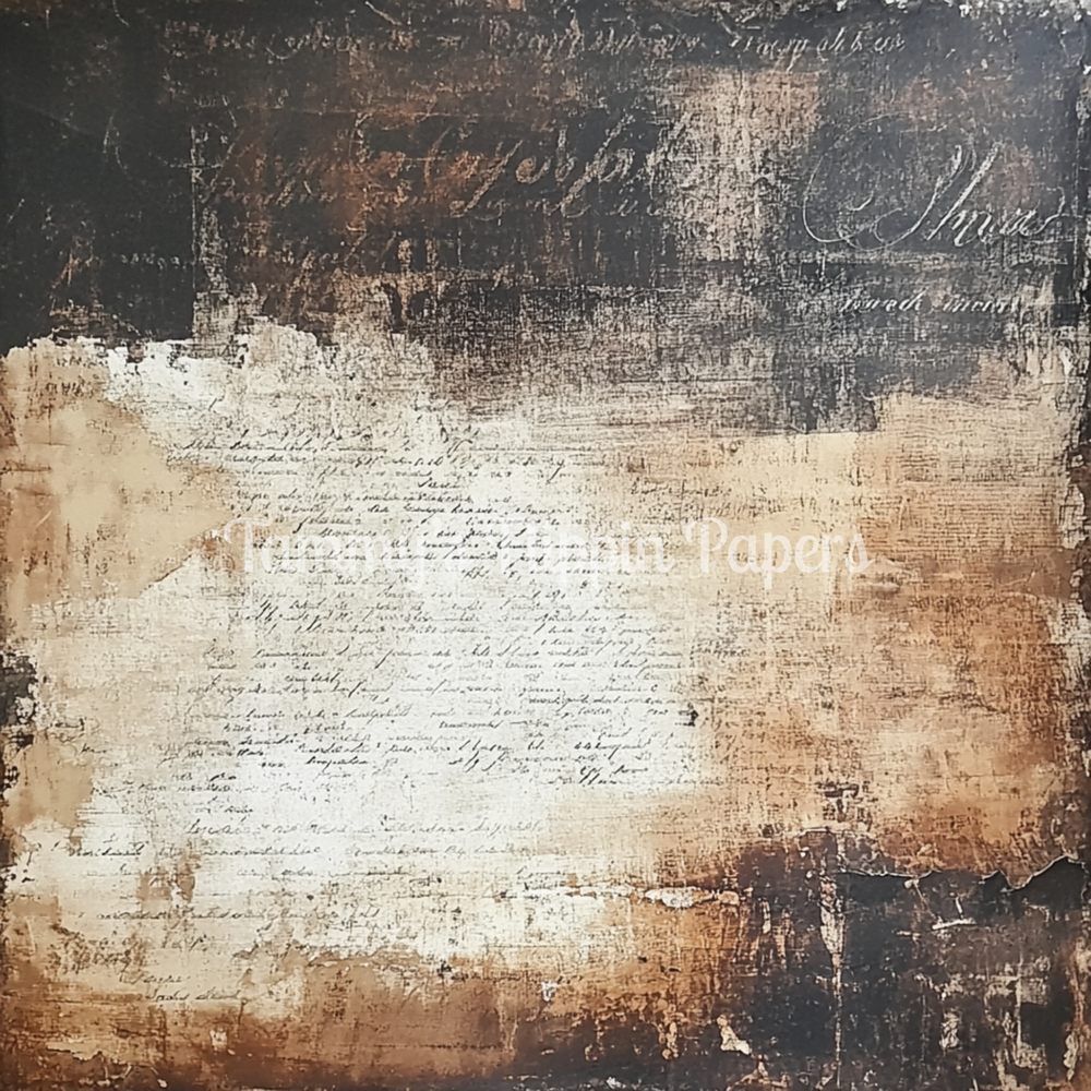 Dark Correspondence Tissue Paper - Flippin Furniture