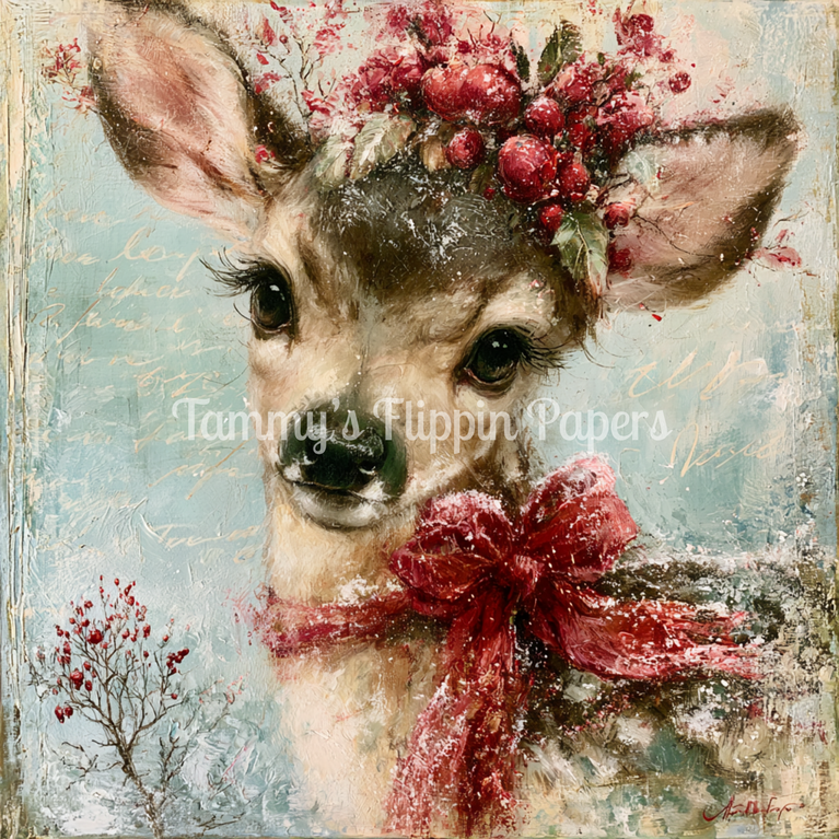 Winter Darling Tissue Paper - Flippin Furniture