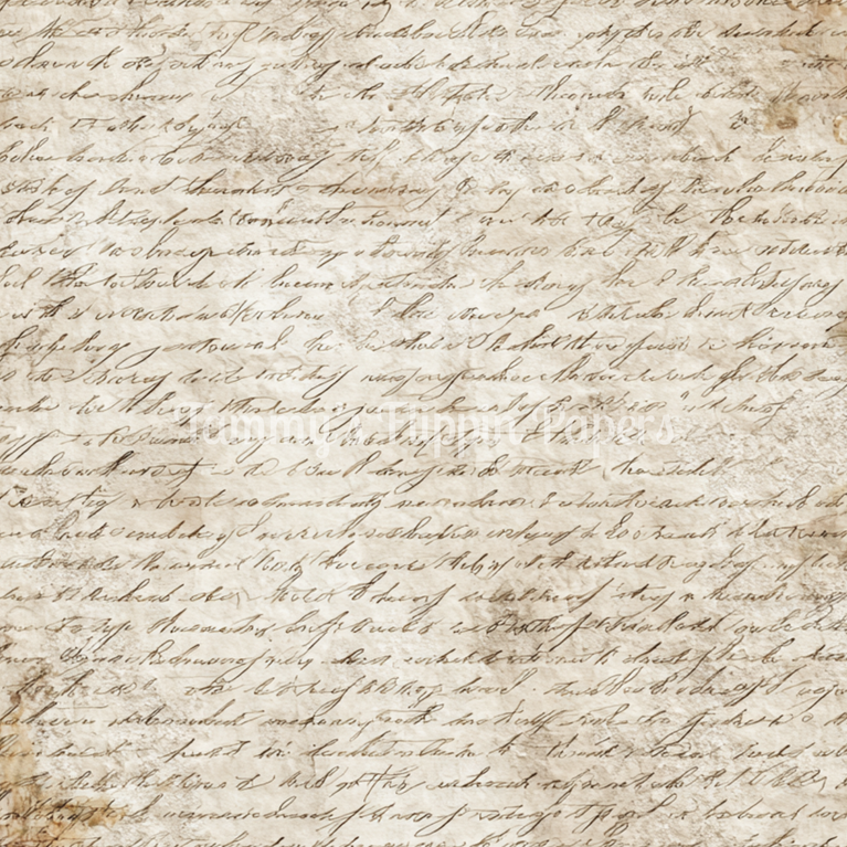 Sepia Letters Tissue Paper - Flippin Furniture