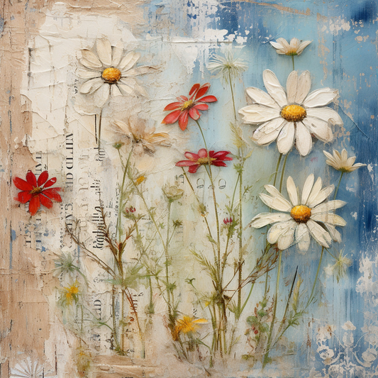 Wildflower Whimsy Tissue Paper - Flippin Furniture