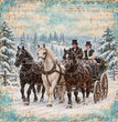 Winter's Grand Arrival Decoupage Paper - Flippin Furniture