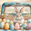 Easter Delivery Rice Paper - Decoupage Central