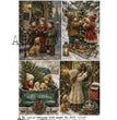 Christmas Traditions (#8005) Rice Paper- AB Studios