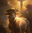 Lamb of Redemption Rice Paper (DC940) - Decoupage Central