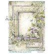 Botanical Keepsake Frame Rice Paper (#ID961) - Milky Valley