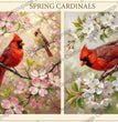 Spring Cardinal Duo Rice Paper (DC926) - Decoupage Central