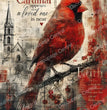 When Cardinals Appear Rice Paper (DC1010) - Decoupage Central