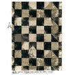 Black Check (#6859) Rice Paper - AB Studio
