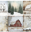 Cool Winter Vibes Decoupage Tissue Paper - Daydream Apothecary (Created by Flippin Furniture)
