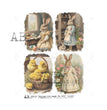 Ladies in Dresses 4 Pack (#4707) Rice Paper- AB Studios