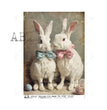 Girl & Boy Bunny (#4783) Rice Paper- AB Studios