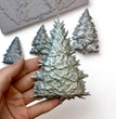 Winter Trees Mould, Ltd Edition - Decoupage Queen